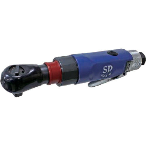 SP サイレンサー付9.5mm角エアーラチェットレンチ (1台) 品番：SP-1772N