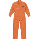 山田辰 AUTO-BI 作業服 つなぎ服1280-003オレンジ-5L (1着) 品番:1280-003-5L
