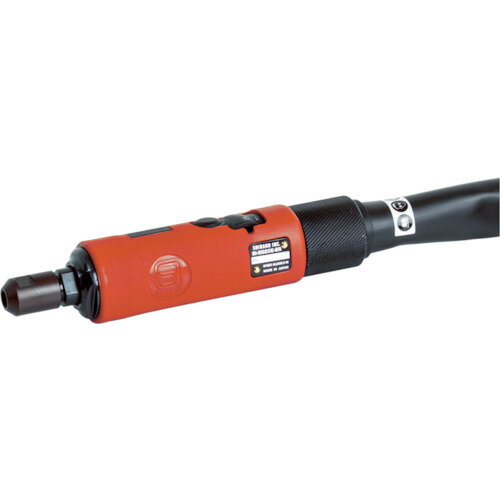 SI エアストレートグラインダー エアダイグラインダー チャック内径6mm 無負荷回転数26000min (1台) 品..