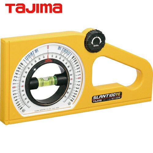 タジマ tajima 土木 建築工事用勾配計 スラント100YE (1個) 品番：SLT-100YE