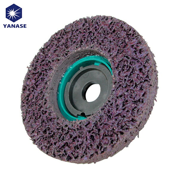 柳瀬 ヤナセ 研削研磨用品 SG ユニロンパープルハード 100パイ (5枚) 品番：SG-NPH