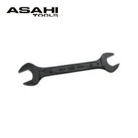 ASH 旭金属工業 日本製 プロ用 六角ボルト ナットの締結 丸形両口スパナ 13mm×17mm (1丁) 品番：SN1317