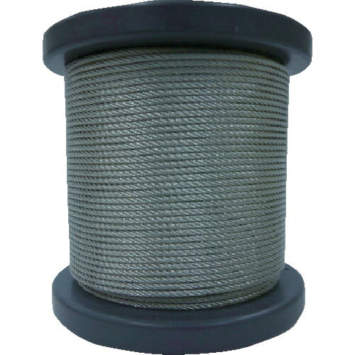 O.C.R SUSワイヤロープ2.00mm 7×7 50m巻コート無 (1巻) 品番:SB-200-50M
