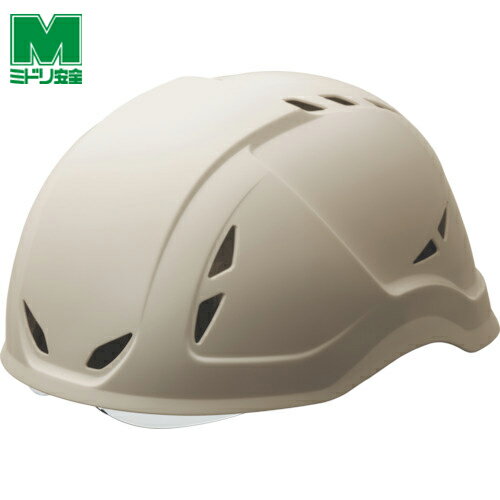 ミドリ安全 ヘルメット 軽作業帽 シールド面 通気孔付 (1個) 品番:SCL-400VS-GY