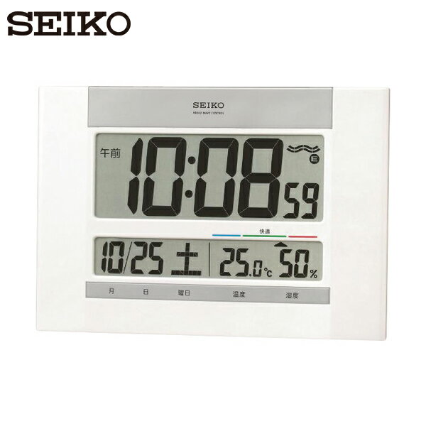 SEIKO(セイコー) 快適度表示付き電波時計 (1個) 品番：SQ429W