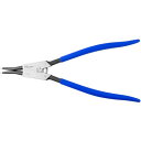 TTC ツノダ KingTTC ツノダ 硬質ビットスナップリングプライヤー軸用 直爪 バネ付 全長326mm (1丁) 品番:SES-300P