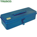 TRUSCO(トラスコ) トランク型工具箱 333X137X96.5 ブルー (1個) 品番：T-320