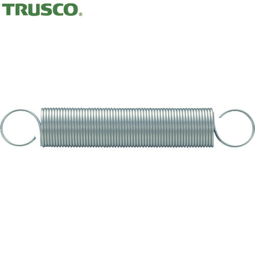 トラスコ TRUSCO 引張コイルバネ スチ