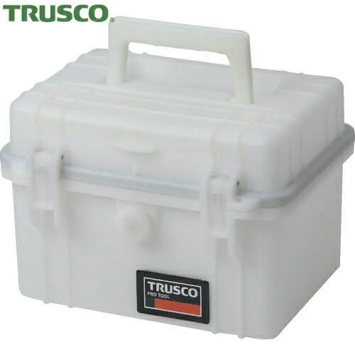 TRUSCO(トラスコ) プロテクターツールケース 270x215x186 ホワイト (1個) 品番：TAK-33W