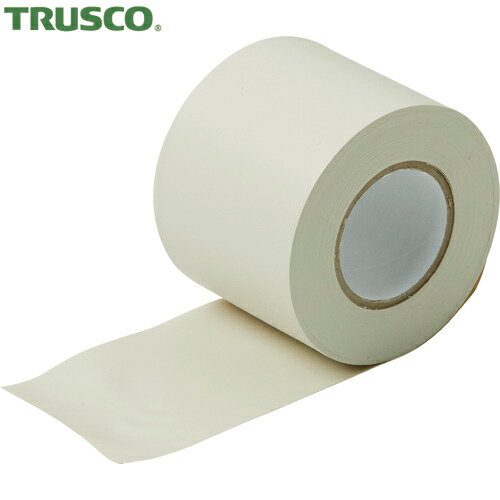 トラスコ TRUSCO 非粘着テープ 0.12mm×50mm×18m アイボリー (1巻) 品番：TNAT-50-IV