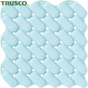 TRUSCO(トラスコ) 抗菌・防炎ジョイントスノコ 素足用 ブルー (1枚) 品番：TJSS15-BL