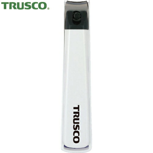 トラスコ TRUSCO 爪切り つめきり 全長90mm 白 (1個) 品番：TNC90W