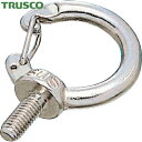 トラスコ TRUSCO ステンレス フックアイボルト ねじ径W3/8(1個=1袋) (1個) 品番:TFIB-10W