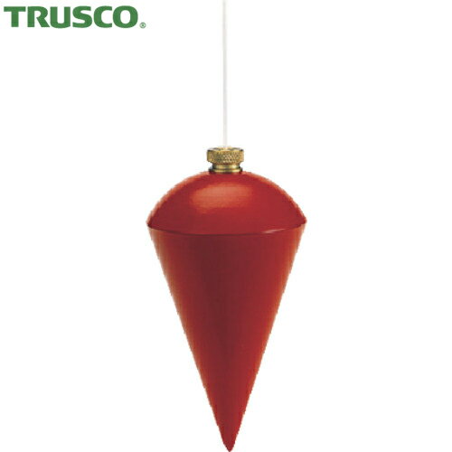 トラスコ TRUSCO 下げ振り単体 重量200g 胴径Φ37.5 全長74mm (1個) 品番：T