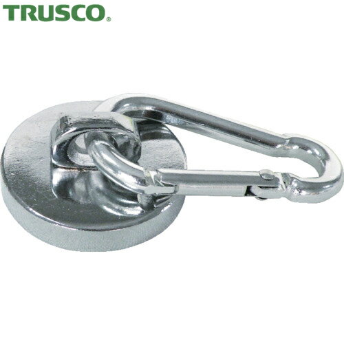 トラスコ TRUSCO 磁石フック マグネット付カラビナ 29mm (1個) 品番：TMC-29