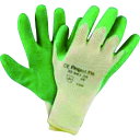 日本ハネウェル Honeywell 天然ゴム背抜き手袋 デックスグリップ クリーム×緑 サイズ07(S) (1双) 品番:2094138IP-07