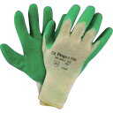 日本ハネウェル Honeywell 天然ゴム背抜き手袋 デックスグリップ クリーム×緑 サイズ08(M) (1双) 品番:2094138IP-08