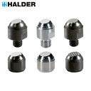 HALDER ハルダー 揺動パッド オネジ付、フラット (1個) 品番:22730.0060