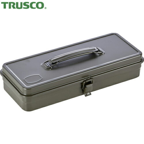 TRUSCO(トラスコ) トランク型工具箱 333X137X68.0 OD色 (1個) 品番：T-32-OD