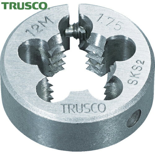 TRUSCO(トラスコ) 丸ダイス 細目 75径 M42X2.0(SKS) (1個) 品番：T75D-42X2.0