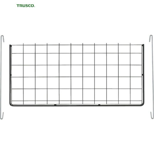 TRUSCO(トラスコ) メッシュ棚板 ステー付 569X260 BK 黒 (1枚) 品番：TMT-600 BK