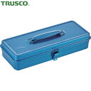 トラスコ 工具箱 TRUSCO トランク型工具箱 333×137×68.0 ブルー (1個) 品番:T-32