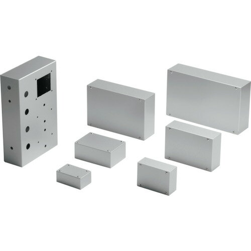 タカチ カバー付アルミシャーシ (1台) 品番：T20-6-13