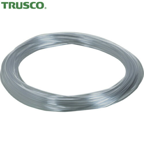 TRUSCO(トラスコ) 汎用ビニールチューブ 内径2.5φ 透明 長さ10m (1巻) 品番：TB2.5TM-10