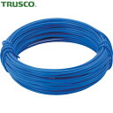トラスコ TRUSCO カラー針金 小巻タイプ 青 18番手 線径1.2mm×10m (1巻) 品番:TCWS-12B