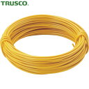 トラスコ TRUSCO カラー針金 小巻タイプ 黄 20番手 線径0.9mm×15m (1巻) 品番:TCWS-09Y