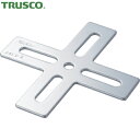 トラスコ TRUSCO ジョイント金具24型フラット クロム 寸法105X100 穴数5 (1個) 品番:TK24-FX4C