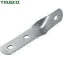 TRUSCO(トラスコ) ジョイント金具19型S ステンレス 長さ100 穴数3 (1個) 品番：TK19-S3S