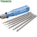 トラスコ TRUSCO 検電器付ドライバーセット 6本組 低圧用 (1S) 品番:TED-526