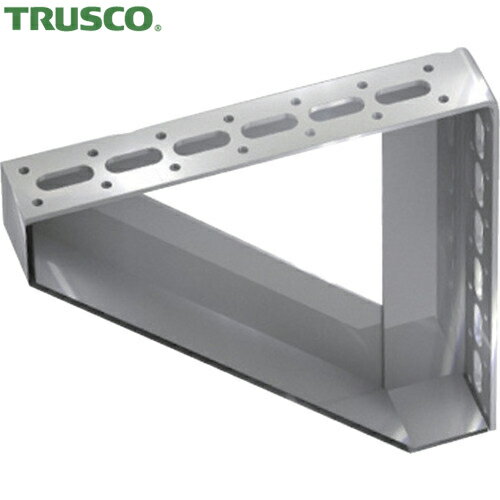 TRUSCO(トラスコ) 配管支持用対面兼用三角ブラケット ステンレス 210X210 (1個) 品番：TKL4-SB210-S