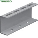 TRUSCO(トラスコ) 配管支持用チャンネルブラケット 100型 スチール L270 (1個) 品番：TKC1-WB027-U