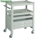 トラスコ TRUSCO コンビネーションワゴン 643X427XH880 スライド棚付 (1台) 品番:TCW-81C3