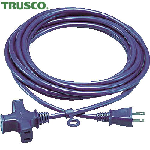 TRUSCO(トラスコ) 3個口延長コード 10M (1本) 品番：TKC15-103P