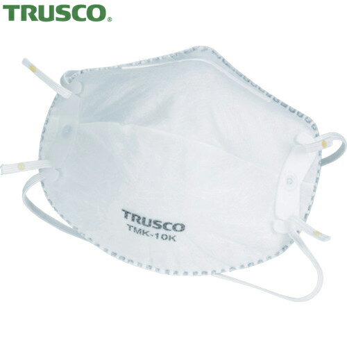 TRUSCO(トラスコ) 一般作業用マスク 活性炭入 (10枚入) (1箱) 品番：TMK-10K