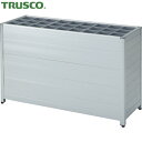 トラスコ TRUSCO アルミ傘立て パネルタイプ 27本立 (1台) 品番:TAK-27P