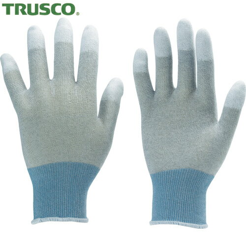トラスコ TRUSCO 作業手袋 指先コート静電気対策用手袋 Sサイズ (1双) 品番:TGL-2996S