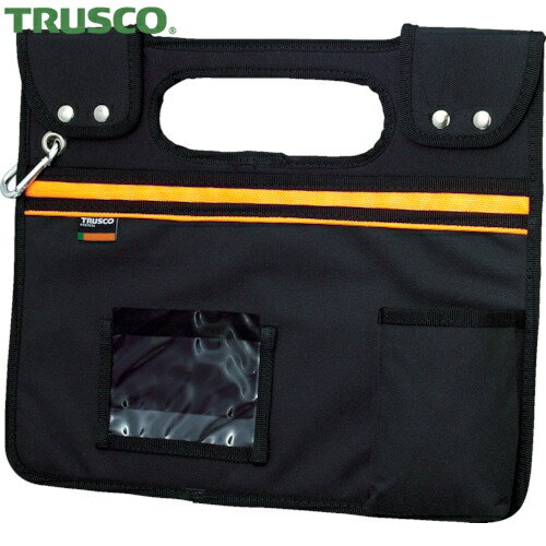 トラスコ TRUSCO 運搬台車用オプション 楽チン台車バッグ マグネット取り付け型 ブラック (1個) 品番：..