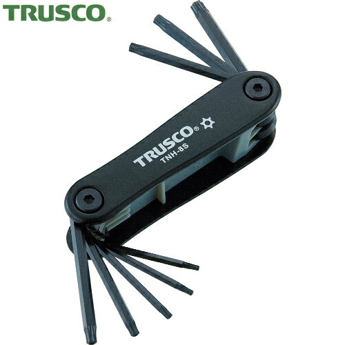 トラスコ TRUSCO ヘックスローブレンチセット ナイフ式 (1S) 品番：TNH8S
