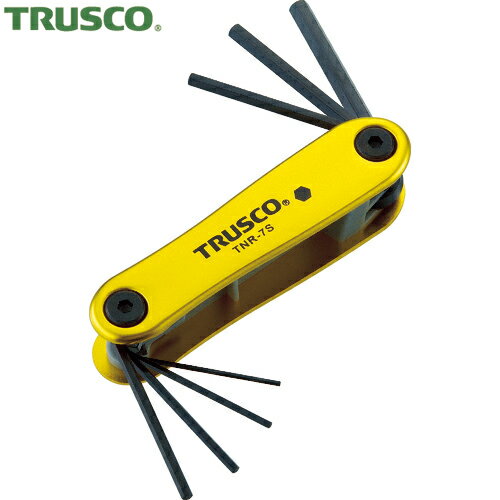 トラスコ TRUSCO 六角棒レンチセット ナイフ式 (1S) 品番：TNR7S