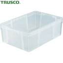 トラスコ TRUSCO THC型コンテナ 有効内寸442X298X170 透明 (1個) 品番:THC23A TM