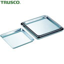 トラスコ TRUSCO 調理バット 18-0正角バット 275×275×24 (1枚) 品番:T-DK-27
