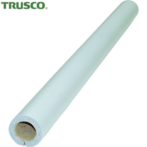 トラスコ TRUSCO 工事現場 工場の危険防止 安心クッション 丸型 40 ライトグレー (1本)