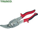 トラスコ TRUSCO 万能金切ハサミ オフセットタイプ 左曲り 45度 (1丁) 品番:TGH-235FL