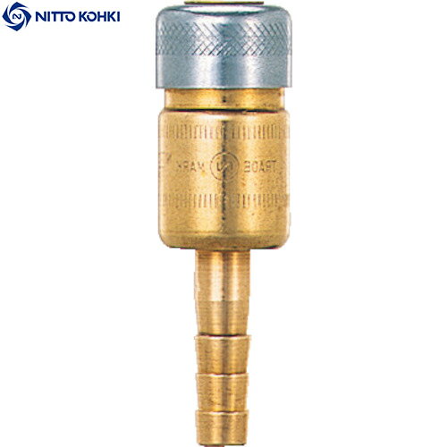 日東工器 ミニカプラ 燃料ガス用33SH（01184） (1個) 品番：33SH BRASS NBR
