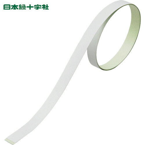 日本緑十字 ヘルメット用ラインテープ 白 HLM-A（小） 10幅×700mm 10本組 無反射タイプ (1組) 品番：235307