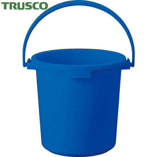 トラスコ TRUSCO PPカラーバケツ 22L 青 (1個) 品番：TPPB-22-B